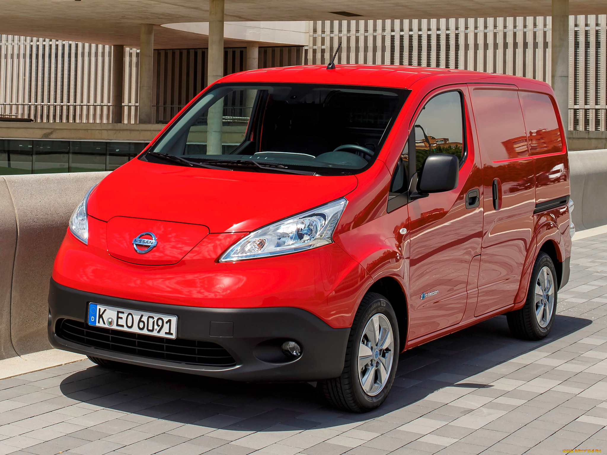 , nissan, datsun, e-nv200, van, 2014, 